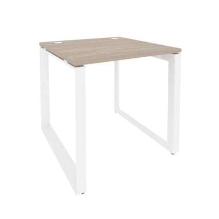 Стол рабочий на О-образном м/к ОНИКС О.МО-СП-0.8 Дуб Аттик/Белый / ONIX O.MO-SP-0.8_0