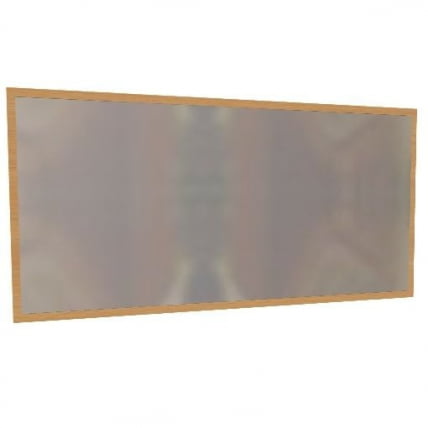 Зеркало навесное 24 Комфорт Дуб Сонома (прихожая)_0