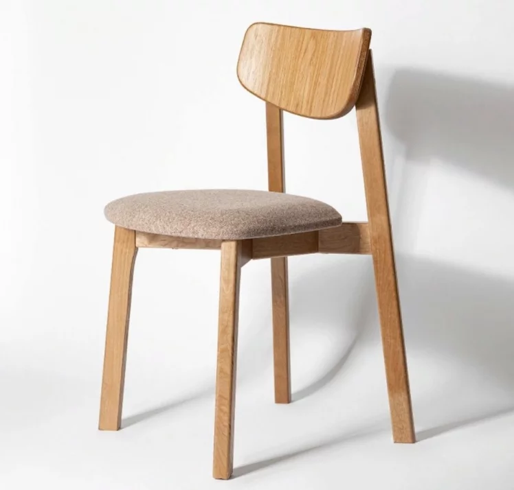 Стул с мягким сиденьем Вега Silver жаккард Эмаль белая_0