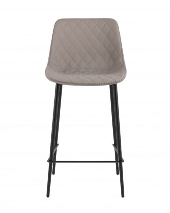 Стул барный Арч экокожа серый / Arch_1