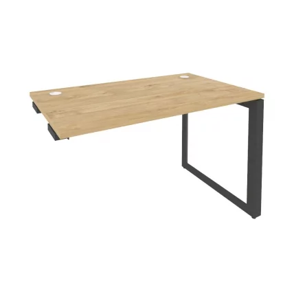 Стол-приставка на О-образном м/к к опорным элементам ONIX O.MO-SPR-2.7 Тиквуд Светлый/Антрацит_0