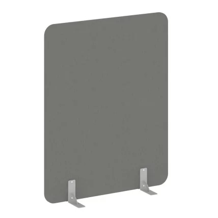 Перегородки на металлических опорах на фетровых подпятниках Р-лине ДП.Ф-120-150 Металлик / R-line DP.F-120-150_0