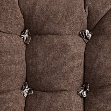 Кресло Charli/Чарли рогожка, коричневый, 3М7-147, 70х70х84 см_17