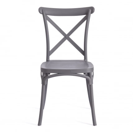Стул CROSS (mod. PL24) пластик, 48 х 58 х 89 см, Dark-grey (темно-cерый) 15537_4