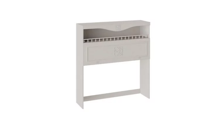 Шкаф навесной с карнизом и балюстрадой Сабрина СМ-307.15.002 Кашемир_0