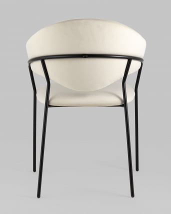 Стул Алексис велюр Бежевый_4