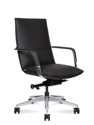 Кресло офисное Паркер ЛБ блаcк / Parker LB black_0