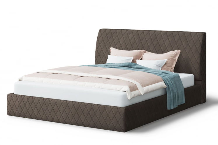 Кровать Хилтон, 2000*1800мм, коричневый_0