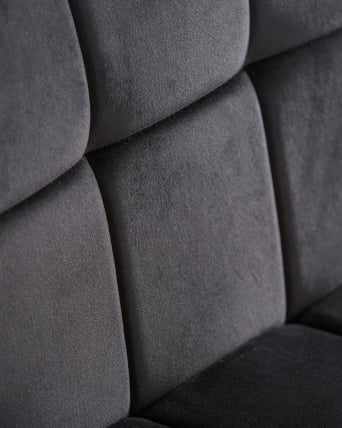 Стул барный DOBRIN DOMINIC Черный велюр MJ9-101_6