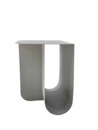 Журнальный столик Лауре металл светло-серый / Laure_2