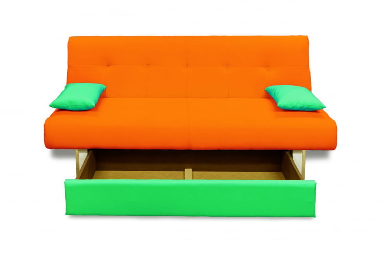 Диван MANGO 4 (2 категория) Оранжевый Зеленый_4