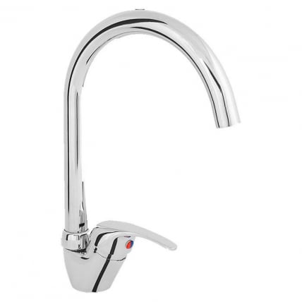 Смеситель Кухонный Ukinox Um2303 Stcr Матовый Хром_0