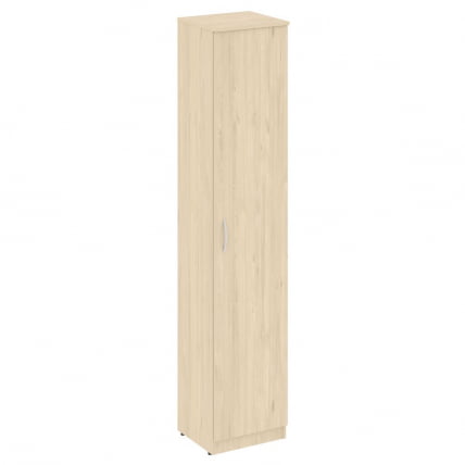 Шкаф высокий узкий правый (1 высокая дверь ЛДСП) NOVA S В.СУ-1.9 R Бук Артизан_0