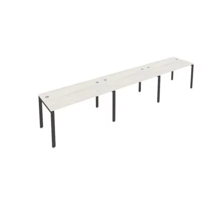 Рабочая станция на 3 раб.места Metal System Б.СМ-3.3 Наварра/Антрацит_0