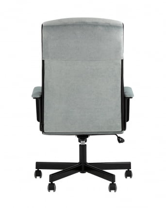 Кресло руководителя TopChairs ST-DOMINGO Серо-голубой_4