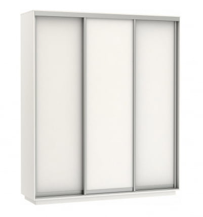 Шкаф-купе трехдверный Экспресс Трио Элемент 1800х2200х Белый снег / 1800х2200h_0