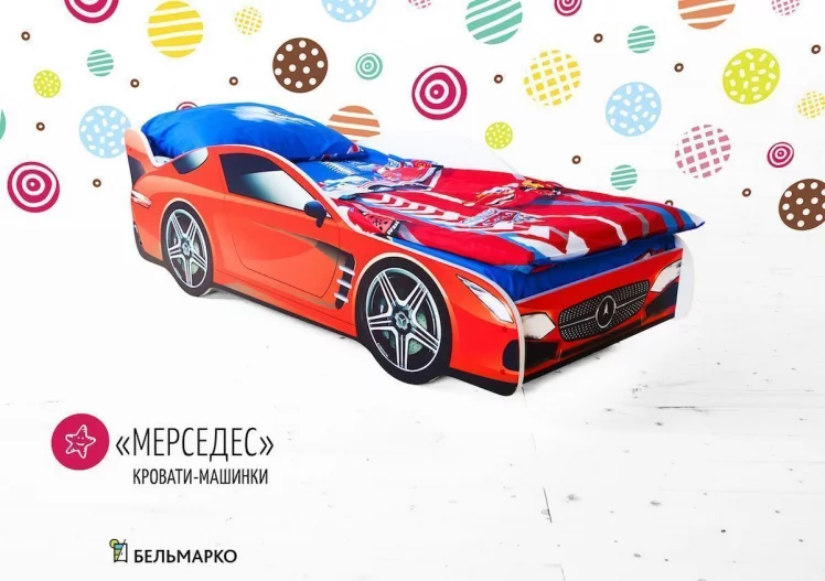 Кровать-машинка Mercedes_0