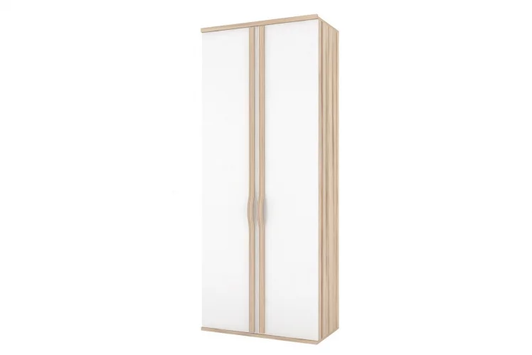 Шкаф двухстворчатый Марта ЛД 124.021.000 М Белый Дезира Эш_0