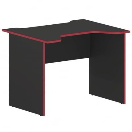 Игровой компьютерный стол SKILLL SKL 100CA антрацит/красный_0