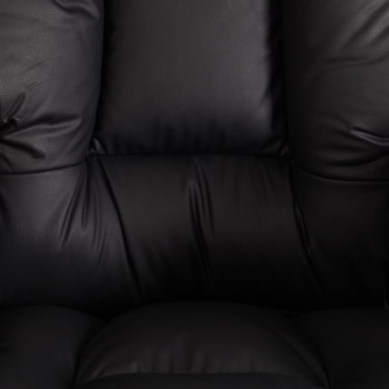 Кресло руководителя БРООКЛЙН кожзам, черный / BROOKLYN_6
