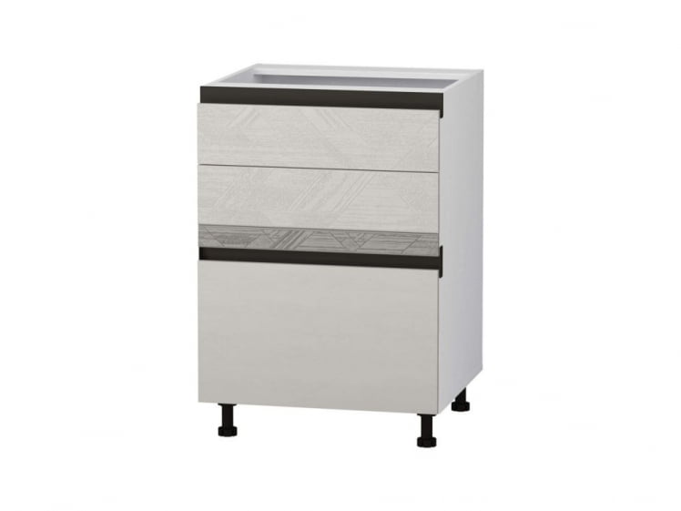 Напольный шкаф (3 ящика с системой плавного закрывания) Бостон 104.91_0