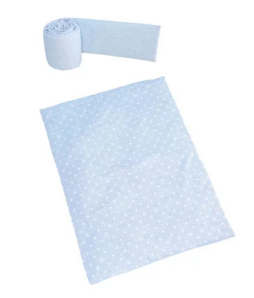 Набор Micuna Galaxy покрывало+бортик для колыбели ТХ-1823 Galaxy blue_0