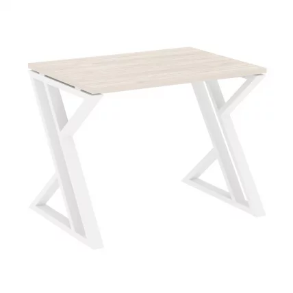 Стол рабочий LOFT VR.L-SRZ-1.7 Металл белый Денвер светлый_0