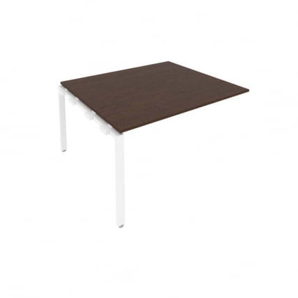 Проходной наборный элемент переговорного стола Metal System Б.ППРГ-3 Венге/Белый_0