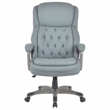 Кресло руководителя БРАБИКС ПРЕМИУМ Регал ЕКС-557 экокожа Серое / BRABIX PREMIUM Regal EX-557_1