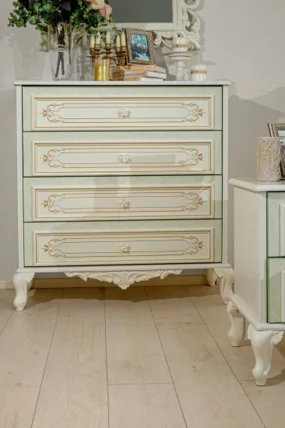 Комод с 4 ящиками Луиза ЛД 665.021.000 Алебастр_2