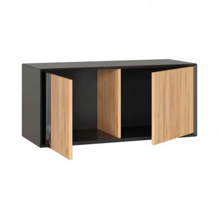 Прихожая Неаполь №2 Черный Дуб Золотой_9