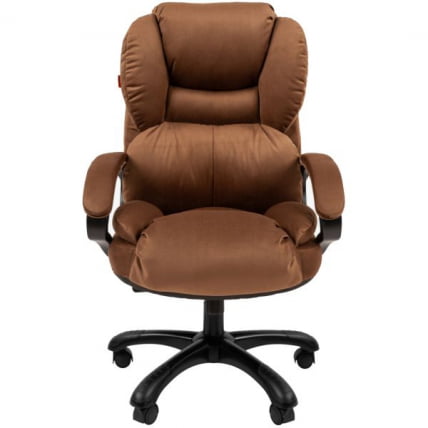 Кресло руководителя CHAIRMAN 434 HOME велюр Коричневый_2