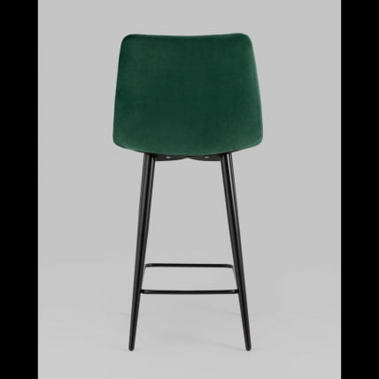 Стул полубарный Джанго велюр Зеленый_5