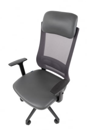 Офисное кресло CХАИРМАН 500 ЛТ (ЛТ) ЭКО экокожа Серый / CHAIRMAN (LT)_22