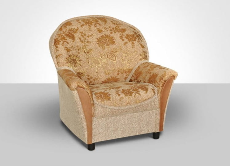 Диван-кровать + 2 Кресла для Отдыха Люкс саваж 4 микровелюр кожа 24-3_2