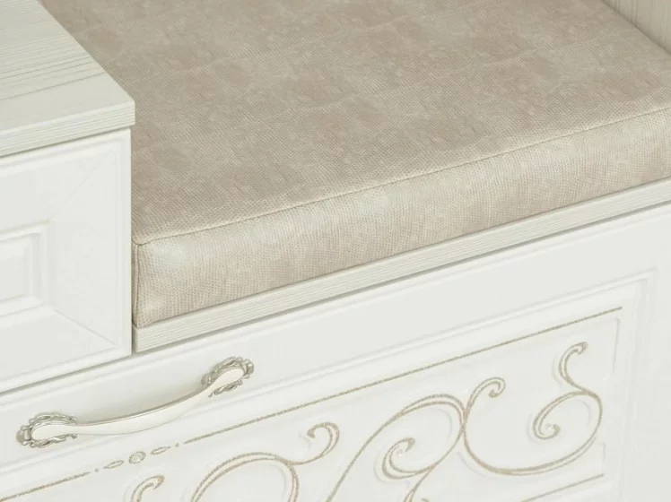 Угловой  набор мебели для прихожей Тиффани 5 Сосна Астрид Мелинга Игуана_1