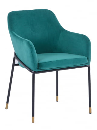 Стул Сандра велюр Изумрудный_0