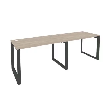 Рабочая станция на О-образном м/к ОНИКС О.МО-РС-2.2.7 Дуб Аттик/Антрацит / ONIX O.MO-RS-2.2.7_0