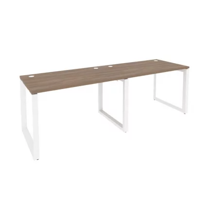 Рабочая станция на О-образном м/к ОНИКС О.МО-РС-2.2.7 Дуб Аризона/Белый / ONIX O.MO-RS-2.2.7_0