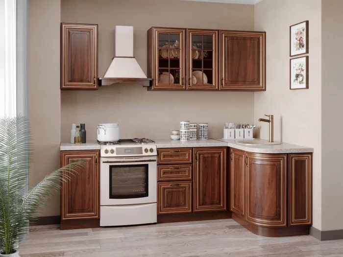 Кухонный гарнитур Кантри №07 Ноче Таволато_0