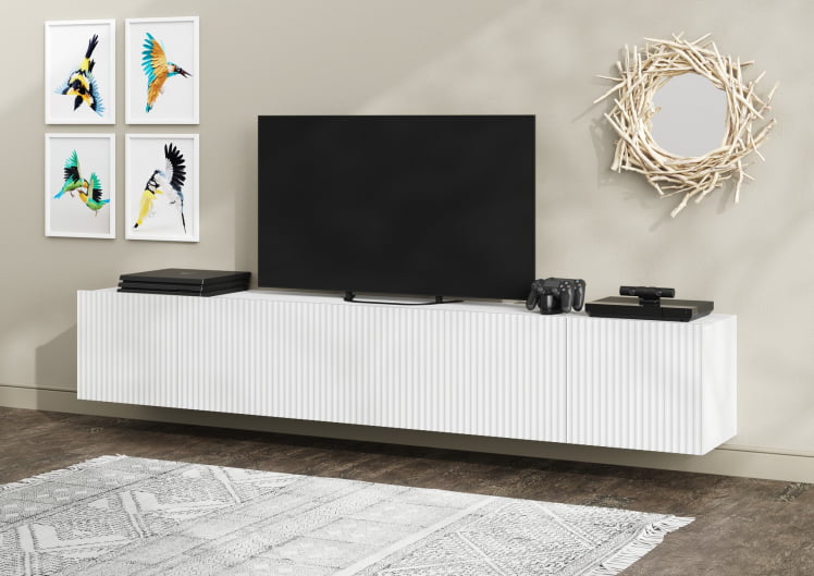 Тумба под ТВ СКАНДИ ШИФЕР СЕРЫЙ/ГРИН ГРЕЙ СОФТ_3