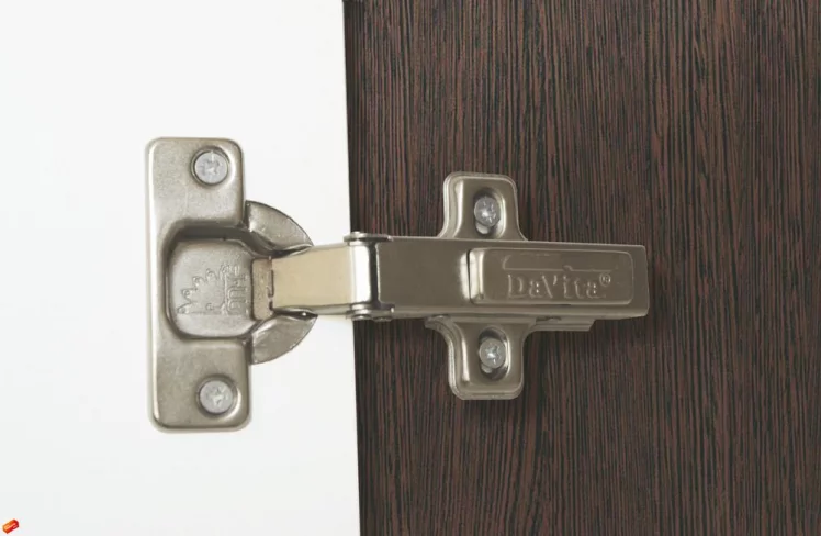 Шкаф для одежды с полками и штангой Катрин 92.13 Дуб венге Белый песок Браун вуд_4