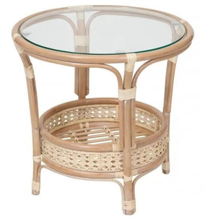 Стол круглый Пеланги Pelangi 02/15-2 натуральный_0