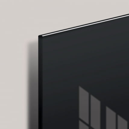 Доска магнитно-маркерная стеклянная BRAUBERG 60х90 см Черная_3