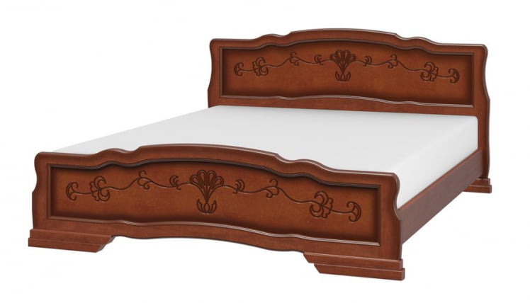 Кровать из массива Карина-6 200х140 Орех_0