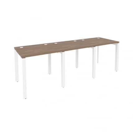 Рабочая станция на П-образном м/к ОНИКС О.МП-РС-3.0.7 Дуб Аризона/Белый / ONIX O.MP-RS-3.0.7_0