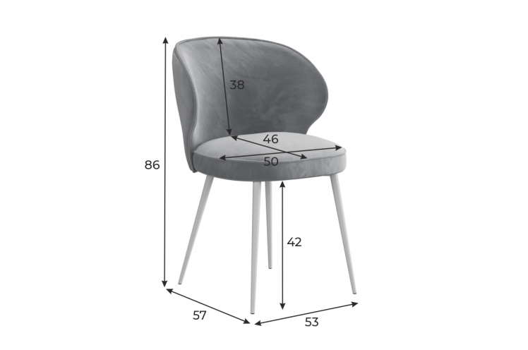 Стул Гудвин Т1 (вереск (велюр)/черный)_1