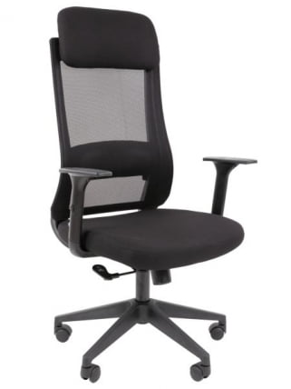 Офисное кресло CХАИРМАН 500 ЛТ (ЛТ) ткань Черный / CHAIRMAN (LT)_0
