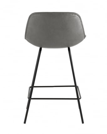 Стул полубарный Деймон (ПБ) экокожа Серый_3