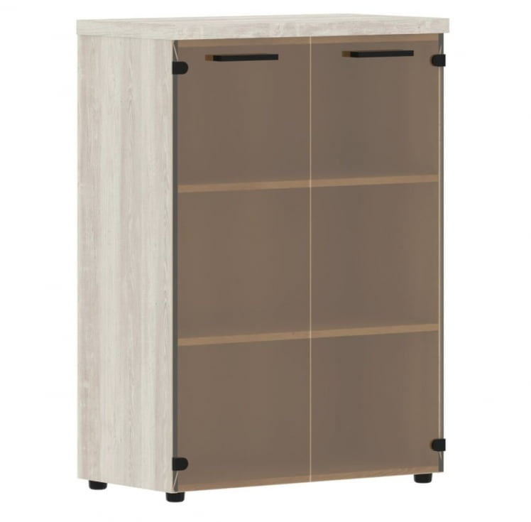 Шкаф со стеклянными дверьми и топом Торр ЛУКС ТМC 85.2 Сосна Эдмонд / Torr LUX TMC_0